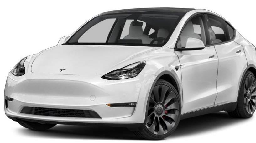 TESLA MODEL Y 2021 5YJYGAEEXMF135020 image